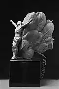 Kristus, kombinovaná technika, r. 1970, v. 24 cm