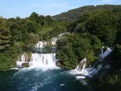 Vodopády v Skradinski buk