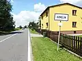 Začátek obce