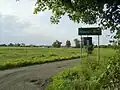 Pohled na Krosnu ze silnice od Biskupic
