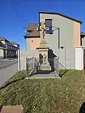 Krucifix v Chrasti - stav v roce 2025