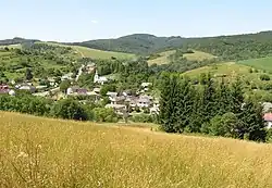 pohled na obec