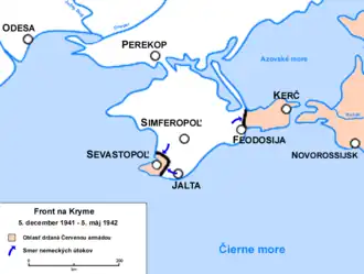 Mapa bojů