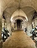 Národní památník hrdinů Heydrichiády, krypta kostela sv. Cyrila a Metoděje