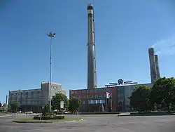 Vstup do cementárny