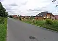 Nová výstavba na jihu vesnice