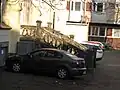 Ostění zadního schodiště do zahrady