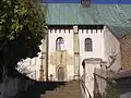 jižní průčelí lodi