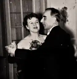 Gretl Braunová se svým druhým manželem Kurtem Berlinghoffem (po roce 1954)