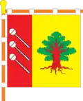 Korjukivka – vlajka