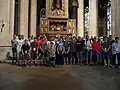 Ceremonie v chrámu sv. Barbory