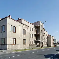 Nájemní dům továrny Čs. tabákové režie.