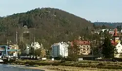 Pohled na Stoličnou horu od Přípeře.