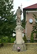 socha svatého Jana Křtitele