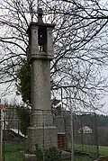 Zvonice ve vsi z roku 1895