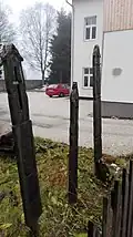 Umrlčí prkna u kostela svatého Štěpána