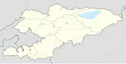 Džalal-Abad na mapě