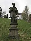 Kytlice, socha svatého Jana Nepomuckého.jpg