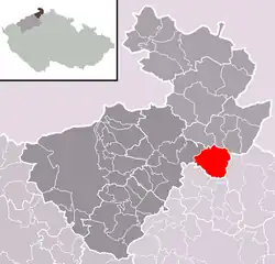 Kytlice na mapě
