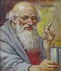 Řecký filozof Diogenes (1927)