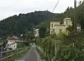Vybudování železnice znamenalo velký zásah do areálu lázní