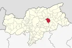 Lüsen na mapě