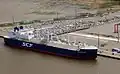 LNG tanker Christophe de Margerie v Sabettě (rok 2017)