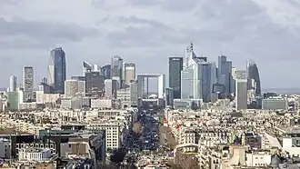 La Défense je největší finanční distrikt v Evropě