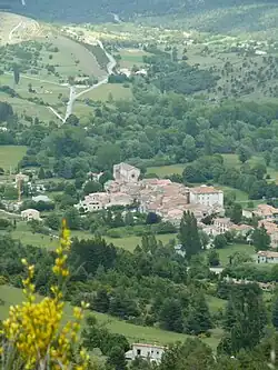 Pohled na La Palud-sur-Verdon (2011)