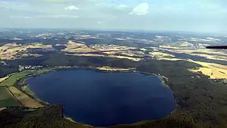 Jezero Laacher See.