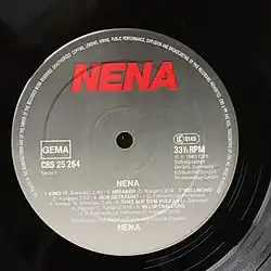 Obal alba Nena