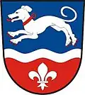 Znak obce Labské Chrčice