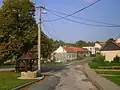 Střed vesnice