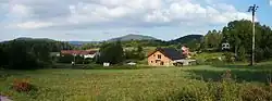 celkový pohled od východu