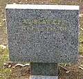 Symbolický hrob Ladislava Ceé na Čestném pohřebišti popravených a umučených z padesátých let (III. odboj) na Ďáblickém hřbitově