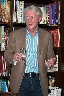 Ladislav Špaček na autogramiádě v brněnském knihkupectví Barvič a Novotný 18. března 2010