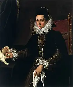 Lavinia Fontana Dáma s psíkem