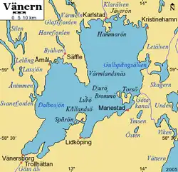 mapa jezera