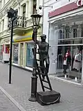 Lampář při práci