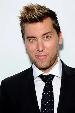 Lance Bass (16. března 2014)