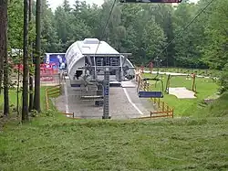 Dolní stanice lanové dráhy