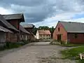 Původní německá zástavba – sklady