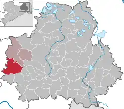 Laußnitz na mapě