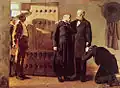 Poslední okamžiky mexického císaře Maxmiliána I. (1882)