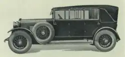 Laurin & Klement – Škoda 350/360 s karoserií Cabriolet (časopis Auto, 1927)