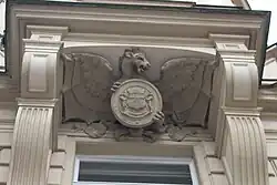 Drak se znakem Nového města pražského