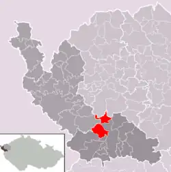 Lázně Kynžvart na mapě