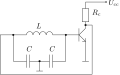 LC oscilátor Colpits