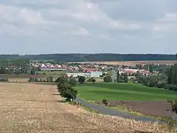 Pohled od Vrbice