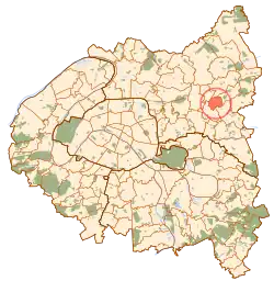 Le Raincy na mapě